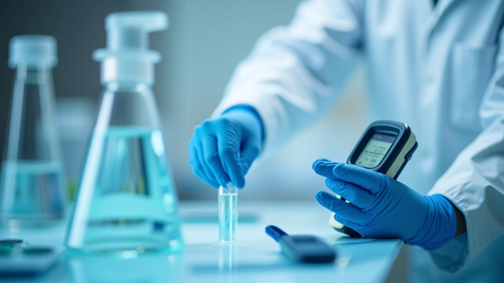 pH mērīšanas aparāts un ūdens analīzes rezultāti Baldones laboratorijā